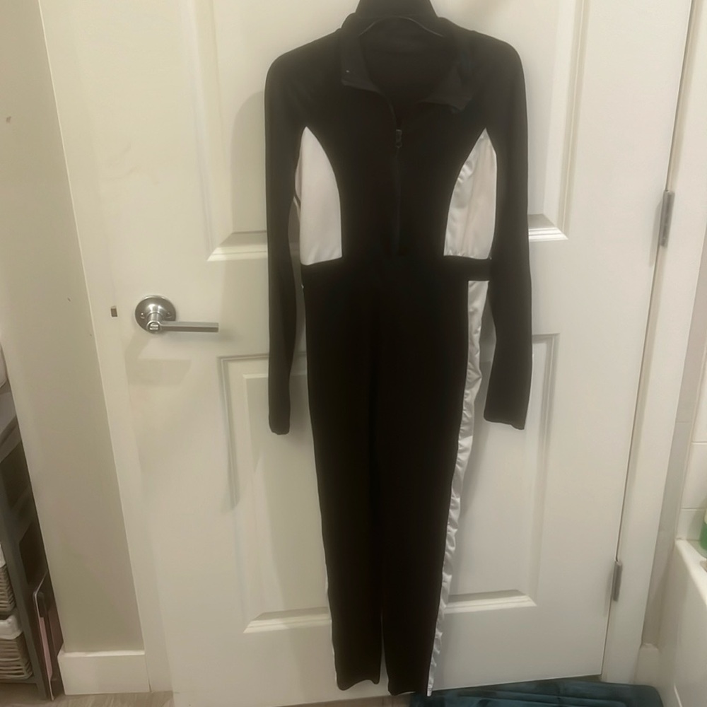 Size medium one piece spandex workout outfit